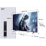 TCL 85T8D, 85" QD-Mini LED Dimming TV, (215cm)
