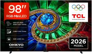 TCL 98RM7L, 98" RGB-Mini LED TV, (248cm)