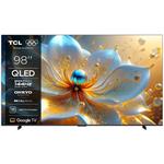 TCL 98T8C, T8C 4K QLED HDR GoogleTV, 4K UHD, 98" (248cm)
