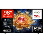 TCL 98T8D, 98" QD-Mini LED Dimming TV, (248cm)