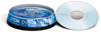 TDK DVD-R 10 pack 16x/4.7GB