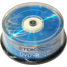TDK DVD-R 4,7GB 16x 25-cake