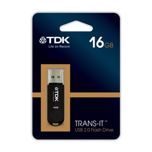 TDK Trans-It Mini USB Flash 16GB čierny