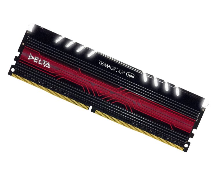 TEAM RAM DDR4 8GB / 2400MHz / DELTA White series / CL15-15-15-35 / 1,2V