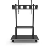 Techly 105582 mobilný stojan pre veľké TV, 55"-120", polica, (rozbalené)