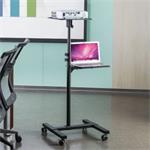 Techly univerzálny nastaviteľný vozík pre notebook a projektor, čierny