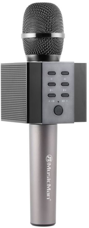 Technaxx ELEGANCE bluetooth karaoke mikrofon, 2x5W repro, čierny (BT-X45)