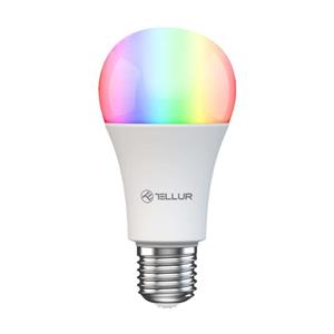 Tellur WiFi Smart žiarovka E27, 9 W, RGB biele prevedenie, teplá biela, stmievač