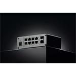 Teltonika TSW200, priemyselný nemanažovateľný PoE switch 8x 802.3af/at