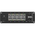 Teltonika TSW212, priemyselný L2 manažovaný switch, 8x 10/100/1000, 2x SFP, bez zdroja