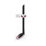 Tenda U6 Wireless-N USB Adapter, 300 Mb/s, 802.11 b/g/n, 6 dBi, režimy Client, Soft AP,Win,Mac,Linux