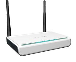 Tenda W300D ADSL2+ WiFi N Router,1xDSL,4xLAN,2xExA
