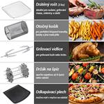 TESLA AirCook & Grill QG700 - multifunkční digitální horkovzdušná fritéza