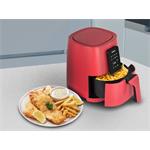 Tesla AirCook Q30, multifunkčná digitálna teplovzdušná fritéza, červená