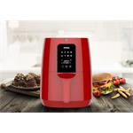 Tesla AirCook Q30, multifunkčná digitálna teplovzdušná fritéza, červená