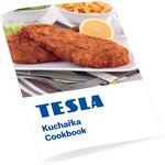 Tesla AirCook Q30, multifunkčná digitálna teplovzdušná fritéza, červená