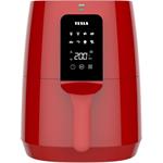 Tesla AirCook Q30, multifunkčná digitálna teplovzdušná fritéza, červená