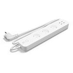 Tesla Smart Power Strip 3 + 4 USB, inteligentná zásuvka (rozbalené)