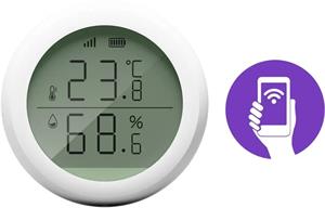 Tesla Smart Sensor Temperature and Humidity Display (rozbalené)