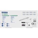 Tesla TE-2800 PW, vonkajšia anténa pre DVB-T2, 470-790 MHz, 9 dBi, aktivny zosilovač, montážny SET