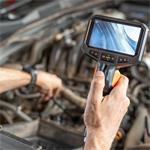 Teslong TD450S endoskop s 4,5" IPS, sonda 8,5mm, duálna kamera, kábel 1,55m