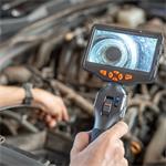 Teslong TD500 Pro endoskop s 5" IPS, sonda 6,5mm, duálna kamera, kábel 1,55m