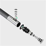 Teslong TD500 Pro endoskop s 5" IPS, sonda 6,5mm, duálna kamera, kábel 1,55m