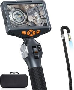 Teslong TD500 Pro endoskop s 5" IPS, sonda 6,5mm, duálna kamera, kábel 1,55m