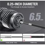 Teslong TF600 endoskop s 6" IPS, duálna sonda 6,5mm, kábel 1,55m, joystick