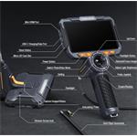 Teslong TF600 endoskop s 6" IPS, duálna sonda 6,5mm, kábel 1,55m, joystick