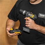 Texas IDX 2000 (20V), akumulátorová príklepová vŕtačka