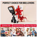 ThermoPro A100 vonkajšie svetlo na gril pre BBQ s 10 LED diódami