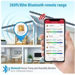 ThermoPro TP-359, vnútorný digitálny Bluetooth teplomer s meraním vlhkosti