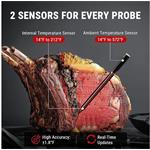 ThermoPro TP-962 dual TempSpike, bezdrôtový kuchynský teplomer