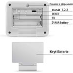 ThermoPro TX-2 senzor pre digitálny teplomer TP-60S, TP-62, TP63, TP-65A, TP-67A