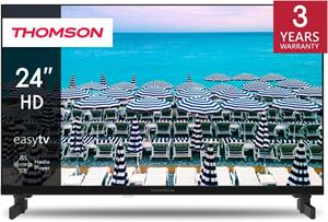 Thomson 24HD2S13 HD, Easy TV, čierny