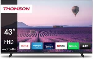 Thomson 43FA2S13,  Full HD Android TV, čierny