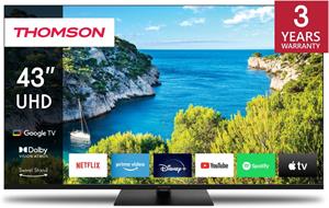 Thomson 43UG5C14 UHD Google TV, čierny