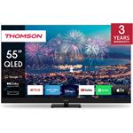 Thomson 55QG6C14 QLED Plus Google TV, čierny