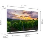 Thomson 65QA2S13 QLED Android TV, čierny