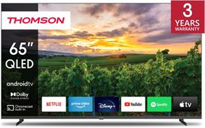 Thomson 65QA2S13 QLED Android TV, čierny