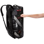 Thule Chasm M, TDSD203K, cestovná taška, 70L, čierna