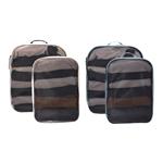 Thule TPCS205 Packing cube, súprava 2 veľké a 2 stredné organizéry, biela/Pond Gray