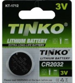 Tinko CR2032 Lithiová batéria , 3V - 1 ks