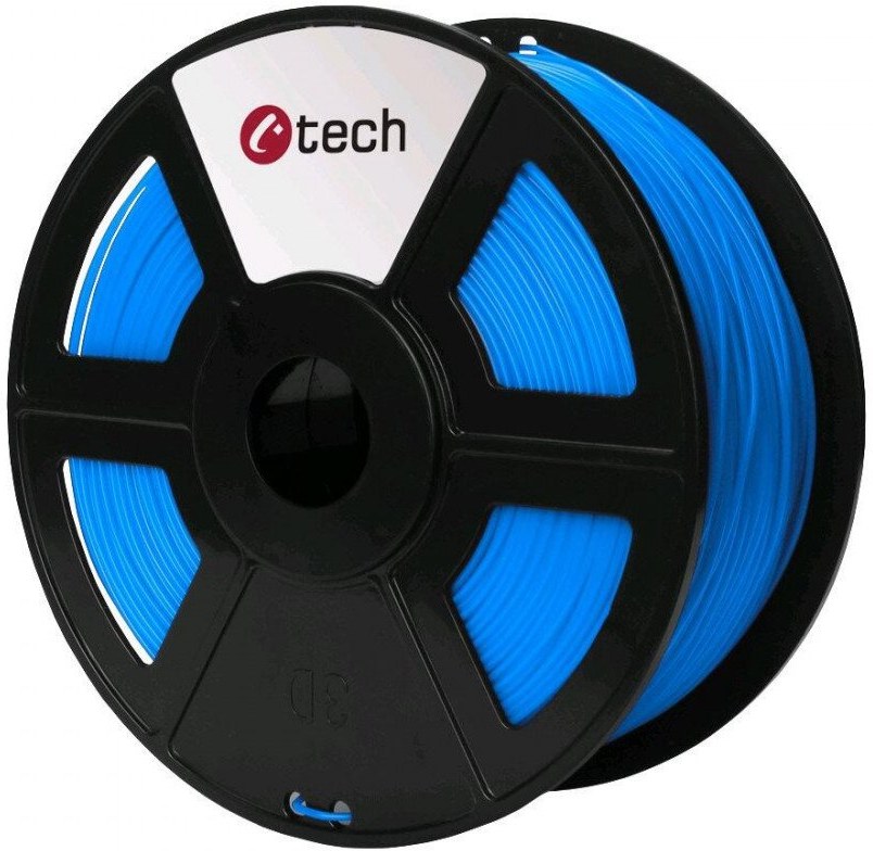 Tisková struna (filament) C-TECH, PETG, 1,75mm, 1kg, modrá