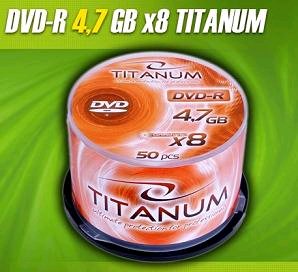 Titanum DVD-R 50 pack 8x/4.7GB