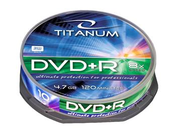 Titanum DVD+R [ cakebox 10 | 4.7GB | 8x ]