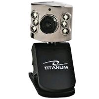 Titanum TC102 AMBER Webkamera 5Mpx s mikrofónom, 6x LED, USB