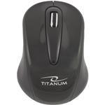 Titanum TM104K TORPEDO, myš, čierna