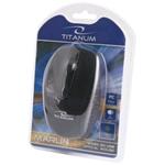 Titanum TM110K Marlin, optická myš, 1000 DPI, USB, čierna